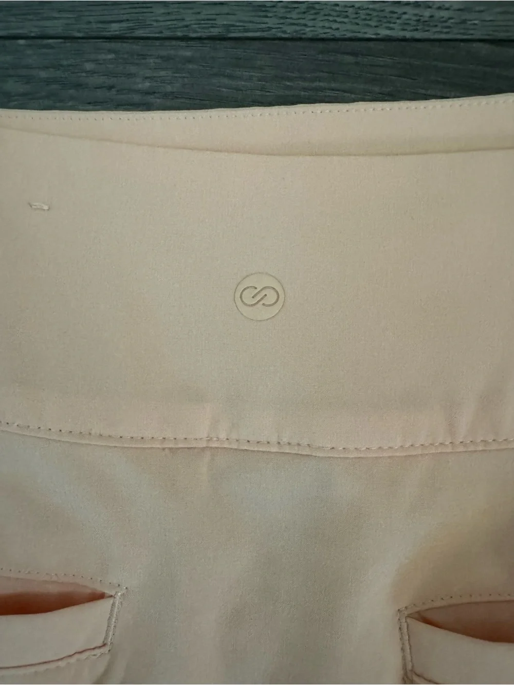 CALIA by Carrie Underwood Peach Tennis/Golf Skort with White Stripes
